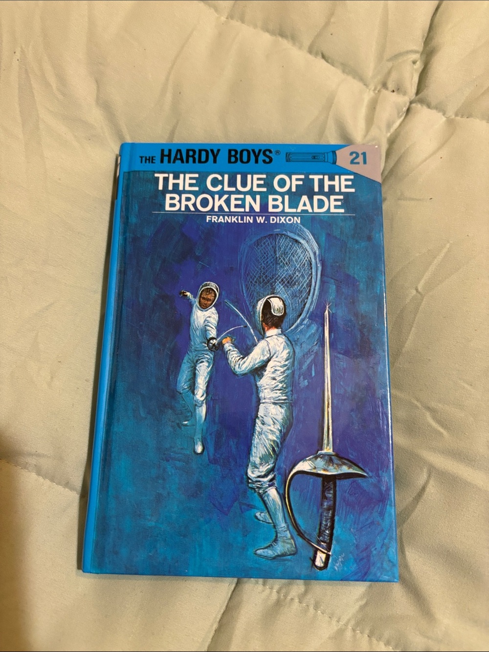 : The Clue of the Broken Blade - #21. Blue Hardcover